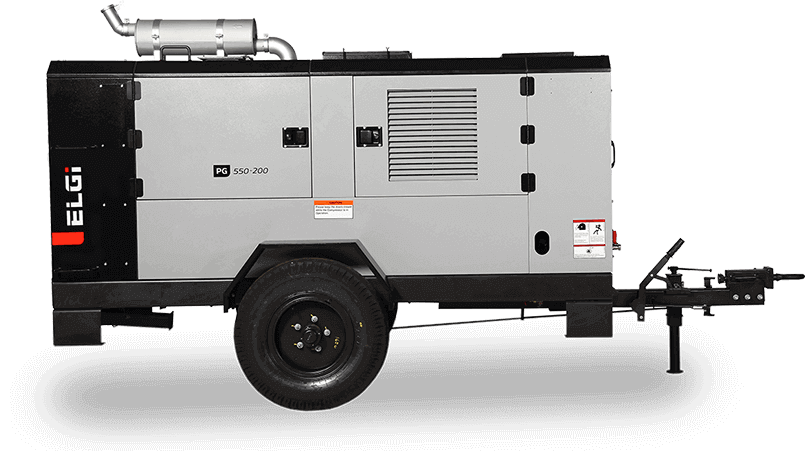 ELGi electric trailer mounted 1